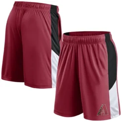 Men's Arizona Diamondbacks Fanatics Branded Red Primary Logo Shorts