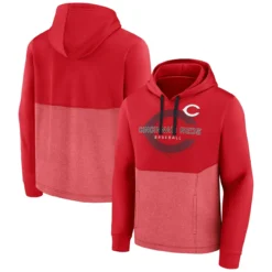 Men's Cincinnati Reds Fanatics Branded Red Call The Shots Pullover Hoodie