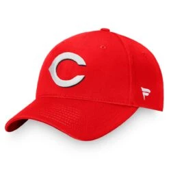 Men's Cincinnati Reds Fanatics Branded Red Core Adjustable Hat