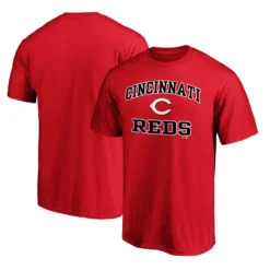Men's Cincinnati Reds Fanatics Branded Red Heart & Soul T-Shirt