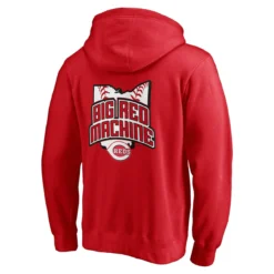 Men's Cincinnati Reds Fanatics Branded Red Hometown Collection Big Red Machine Fitted Pullover Hoodie -Fanatics mens fanatics branded red cincinnati reds hometown collection big red machine fitted pullover hoodie pi4313000 altimages ff 4313138 56fdf6db7ed200315e5balt3 full