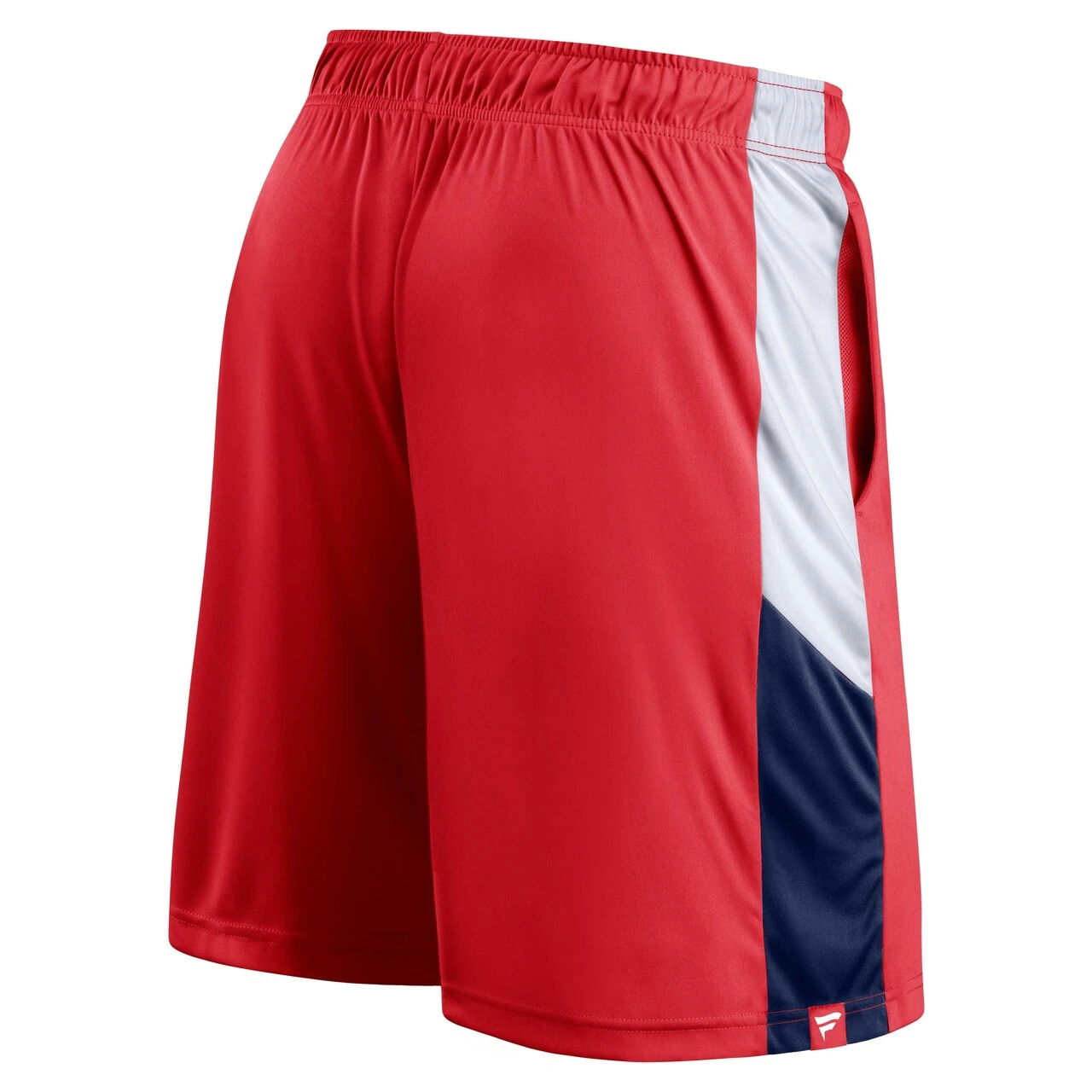 Men's Los Angeles Angels Fanatics Branded Red Champion Rush Color Block Shorts 3 Men's Los Angeles Angels Fanatics Branded Red Champion Rush Color Block Shorts - Image 3