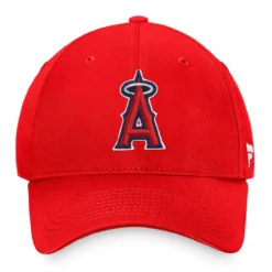 Fanatics -Fanatics mens fanatics branded red los angeles angels core adjustable hat ss5 p 4910195pv 2u qk2w0nmmfl3kezw4n2knv vmdn0vxybgzvsa4ailpp