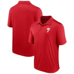 Men's Philadelphia Phillies Fanatics Branded Red Hands Down Polo