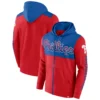 Men's Philadelphia Phillies Fanatics Branded Red Walk Off Fleece Full-Zip Hoodie