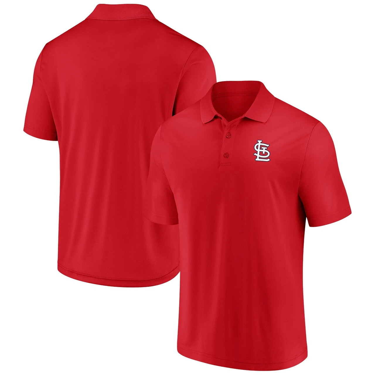 Men's St. Louis Cardinals Fanatics Branded Red Winning Streak Polo 1 Men's St. Louis Cardinals Fanatics Branded Red Winning Streak Polo