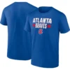 Men's Atlanta Braves Fanatics Branded Royal Close Victory T-Shirt