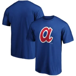 Men's Atlanta Braves Fanatics Branded Royal Cooperstown Collection Forbes Team T-Shirt