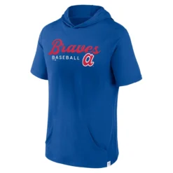 Fanatics -Fanatics mens fanatics branded royal atlanta braves offensive strategy short sleeve pullover hoodie pi4912000 altimages ff 4912198 4a06521c5b030540c22ealt2 full