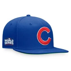 Men's Chicago Cubs Fanatics Branded Royal 2016 World Series Patch Snapback Hat