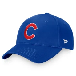 Men's Chicago Cubs Fanatics Branded Royal Core Adjustable Hat