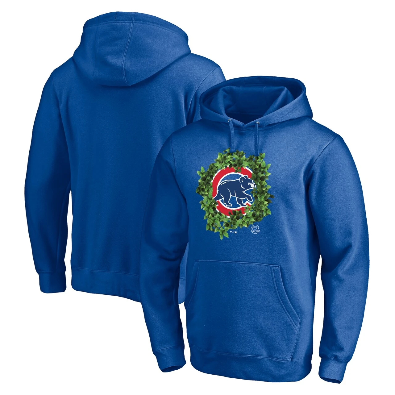 Men's Chicago Cubs Fanatics Branded Royal Hometown Fitted Pullover Hoodie 1 Men's Chicago Cubs Fanatics Branded Royal Hometown Fitted Pullover Hoodie
