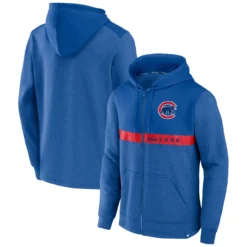 Men's Chicago Cubs Fanatics Branded Royal Ultimate Champion Full-Zip Hoodie