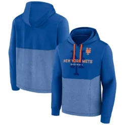 Men's New York Mets Fanatics Branded Royal Call The Shots Pullover Hoodie