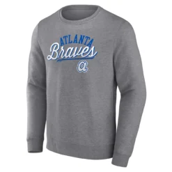Fanatics -Fanatics mens heather gray fanatics branded atlanta braves simplicity pullover sweatshirt pi5022000 altimages ff 5022478 07fd691e6b285cae35ddalt2 full