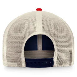 Men's Boston Red Sox Fanatics Branded Navy/Natural True Classic Retro Striped Trucker Snapback Hat -Fanatics natural boston red sox true classic retro striped trucker snapback hat pi4499000 altimages ff 4499031 6956bfc3c739dab19227alt4 full