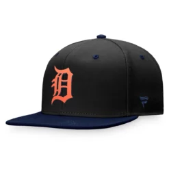 Men's Detroit Tigers Fanatics Branded Black/Navy State Side Two-Tone Snapback Hat -Fanatics navy detroit tigers state side two tone snapback hat ss5 p 4905686pv 3u 4tz3fhuvbrh8em2htkmrv h01ifymefytqaoowxzmv