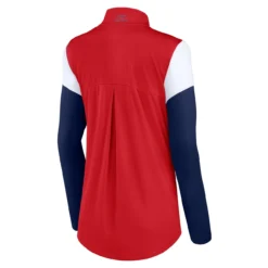 Women's St. Louis Cardinals Fanatics Branded Red/Navy Authentic Fleece Quarter-Zip Jacket -Fanatics navy st louis cardinals authentic fleece quarter zip jacket pi4132000 altimages ff 4132883 8d2d94c680a7f1b3faaaalt3 full