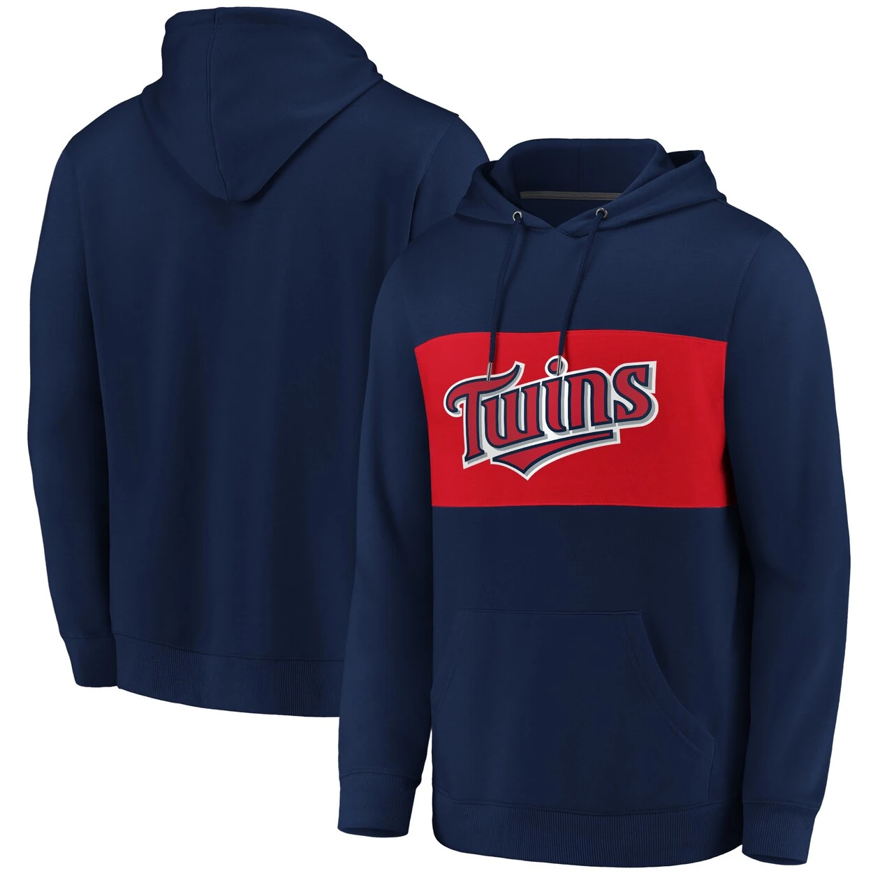 Men's Minnesota Twins Fanatics Branded Navy/Red True Classics Team Faux Cashmere Pullover Hoodie 1 Men's Minnesota Twins Fanatics Branded Navy/Red True Classics Team Faux Cashmere Pullover Hoodie