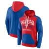 Men's Philadelphia Phillies Fanatics Branded Red/Royal Chip In Team Pullover Hoodie