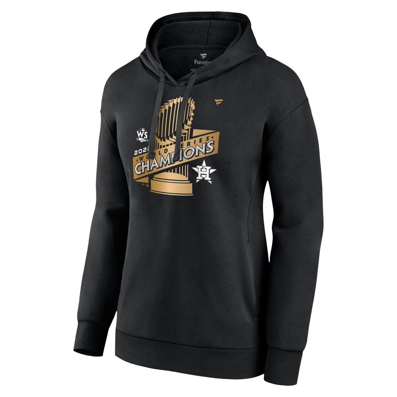 Women's Houston Astros Fanatics Branded Black 2022 World Series Champions Parade Pullover Hoodie 2 Women's Houston Astros Fanatics Branded Black 2022 World Series Champions Parade Pullover Hoodie - Image 2