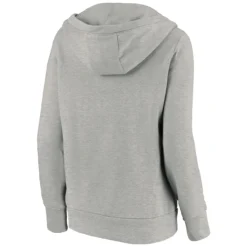 Women's St. Louis Cardinals Fanatics Branded Heathered Gray Official Logo Crossover V-Neck Pullover Hoodie -Fanatics womens fanatics branded heathered gray st louis cardinals official logo crossover v neck pullover hoodie pi3803000 altimages ff 3803850 411aeaaf6de97cacc908alt3 full