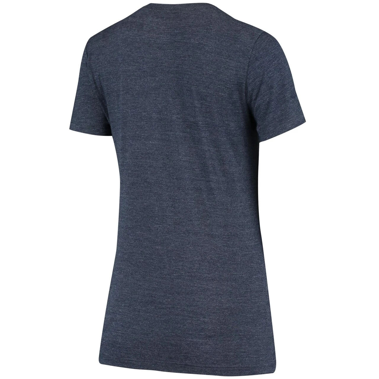 Women's New York Yankees Fanatics Branded Heathered Navy Hometown Pinstripe Tri-Blend V-Neck T-Shirt 3 Women's New York Yankees Fanatics Branded Heathered Navy Hometown Pinstripe Tri-Blend V-Neck T-Shirt - Image 3