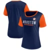 Women's Houston Astros Fanatics Branded Navy Mound T-Shirt