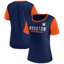 Women's Houston Astros Fanatics Branded Navy Mound T-Shirt