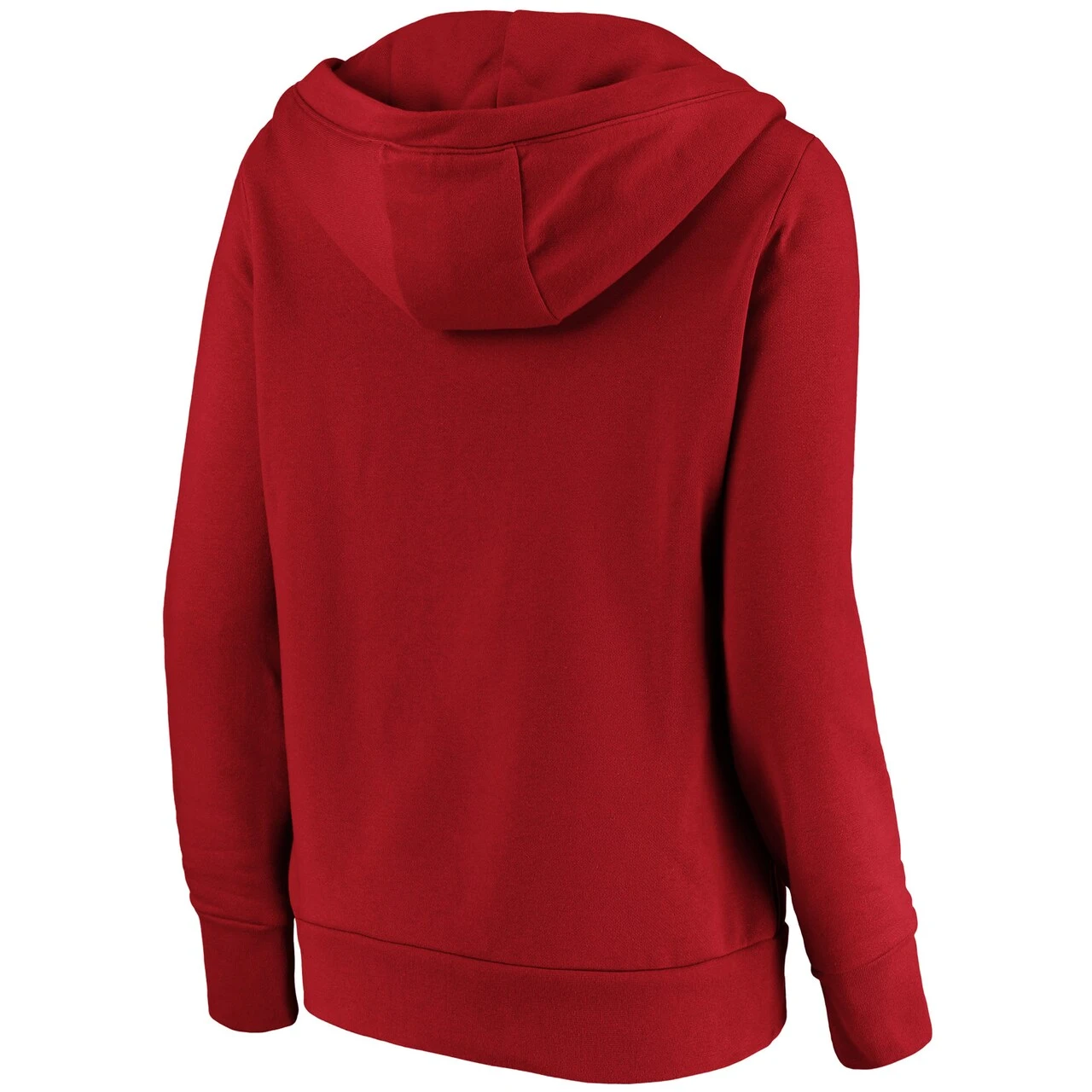 Women's Arizona Diamondbacks Fanatics Branded Red Core Team Lockup V-Neck Pullover Hoodie - Image 3