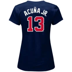 Women's Atlanta Braves Ronald Acuña Jr. Fanatics Branded Navy Plus Size Player Split Body T-Shirt -Fanatics womens fanatics branded ronald acuna jr navy atlanta braves plus size player split body t shirt ss5 p 5339682pv 3u o1yzfyndb6xcrx9lqqc1v zplx3f6v9kbqpulw0qke