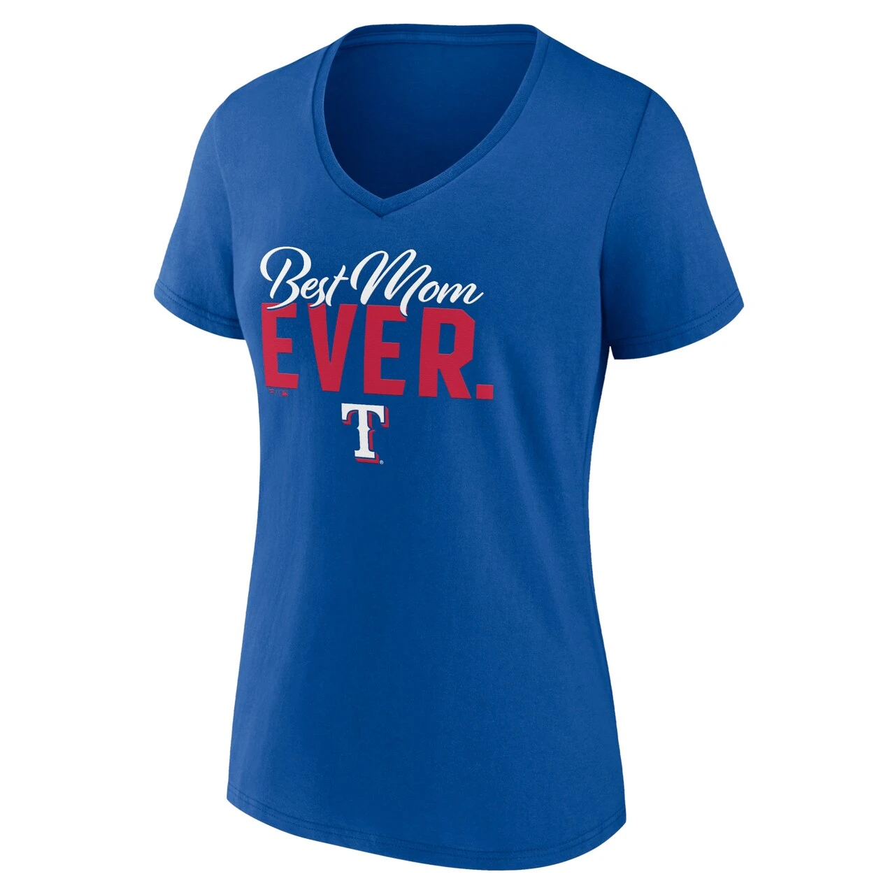Women's Texas Rangers Fanatics Branded Royal Mother's Day V-Neck T-Shirt 2 Women's Texas Rangers Fanatics Branded Royal Mother's Day V-Neck T-Shirt - Image 2