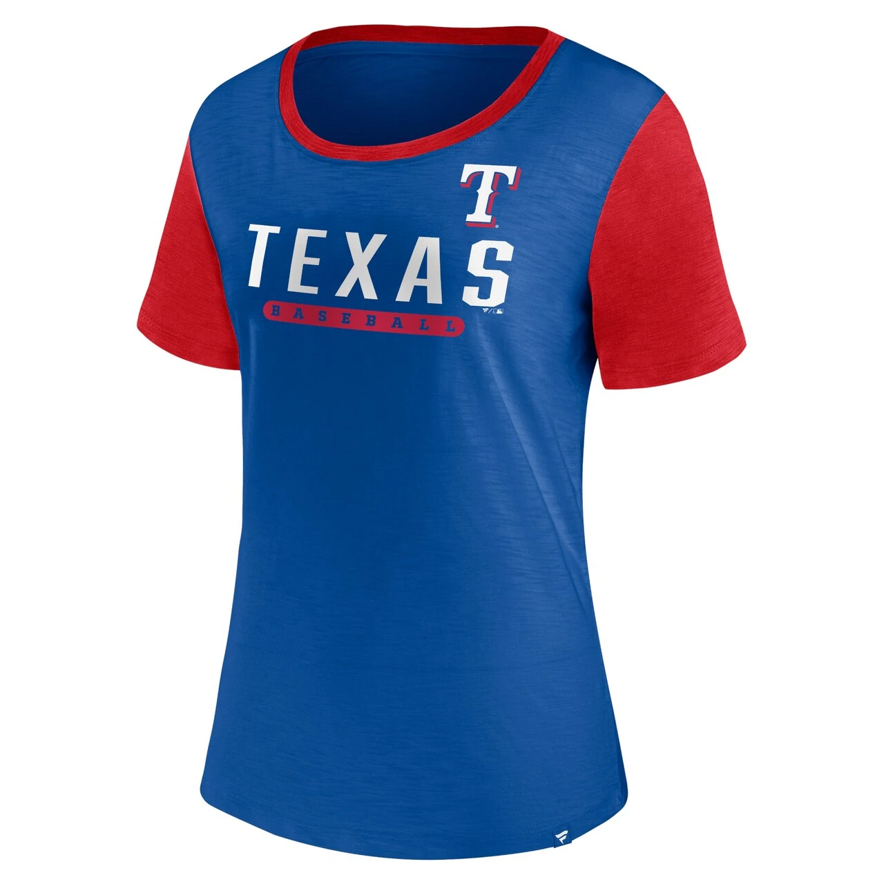 Women's Texas Rangers Fanatics Branded Royal Mound T-Shirt 2 Women's Texas Rangers Fanatics Branded Royal Mound T-Shirt - Image 2