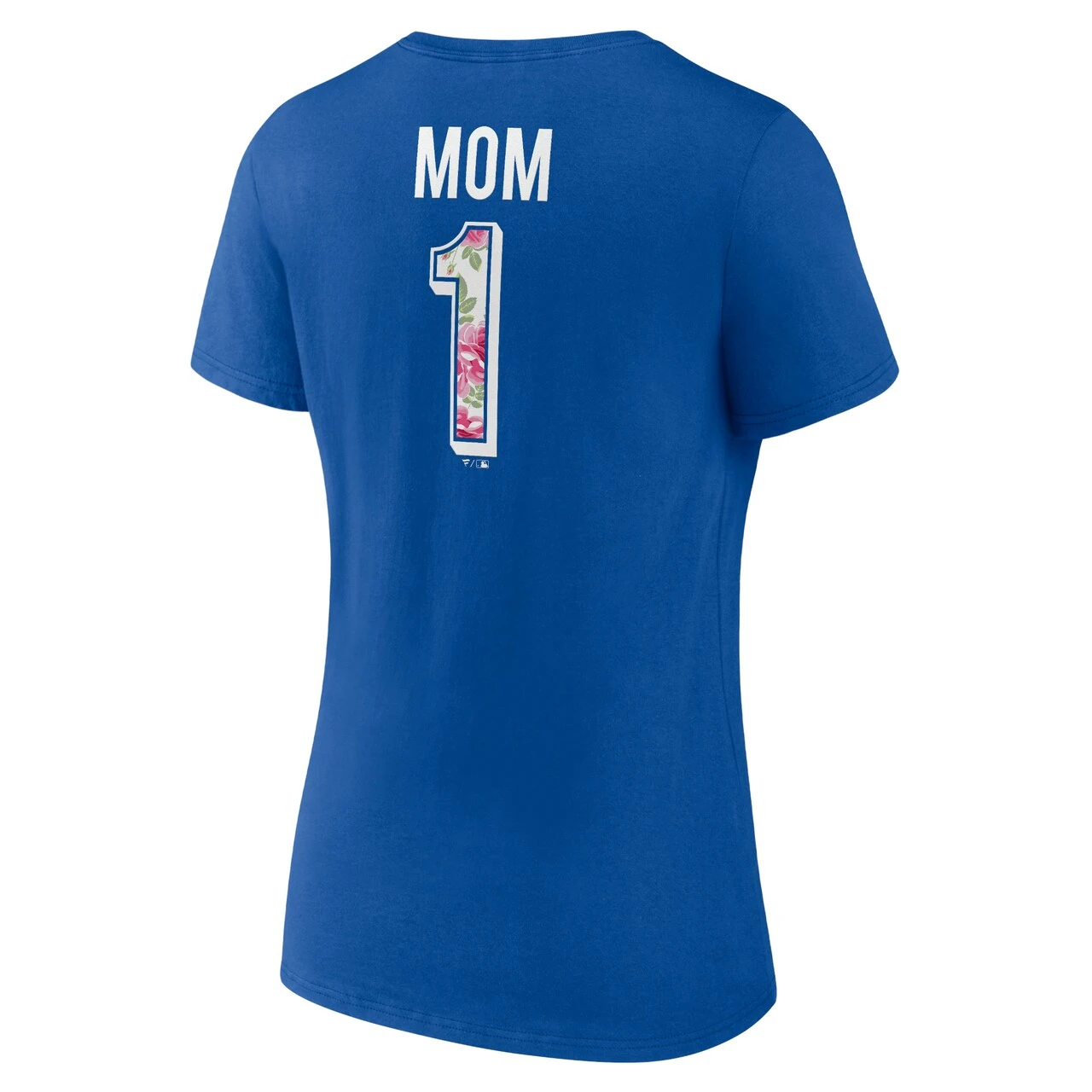 Women's Texas Rangers Fanatics Branded Royal Team Logo Mother's Day V-Neck T-Shirt 3 Women's Texas Rangers Fanatics Branded Royal Team Logo Mother's Day V-Neck T-Shirt - Image 3