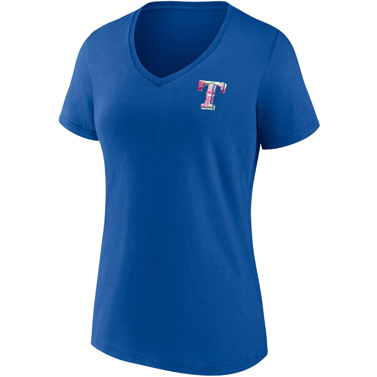 Women's Texas Rangers Fanatics Branded Royal Team Mother's Day V-Neck T-Shirt 2 Women's Texas Rangers Fanatics Branded Royal Team Mother's Day V-Neck T-Shirt - Image 2