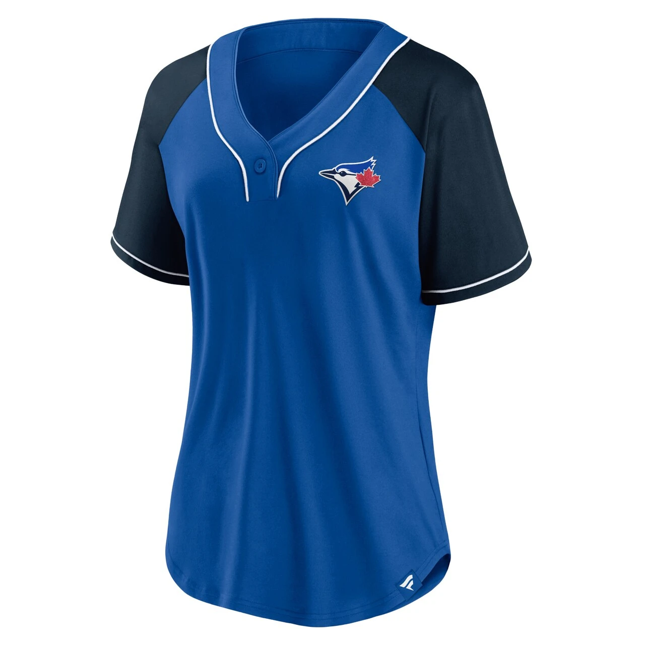 Women's Toronto Blue Jays Fanatics Branded Royal Ultimate Style Raglan V-Neck T-Shirt 2 Women's Toronto Blue Jays Fanatics Branded Royal Ultimate Style Raglan V-Neck T-Shirt - Image 2