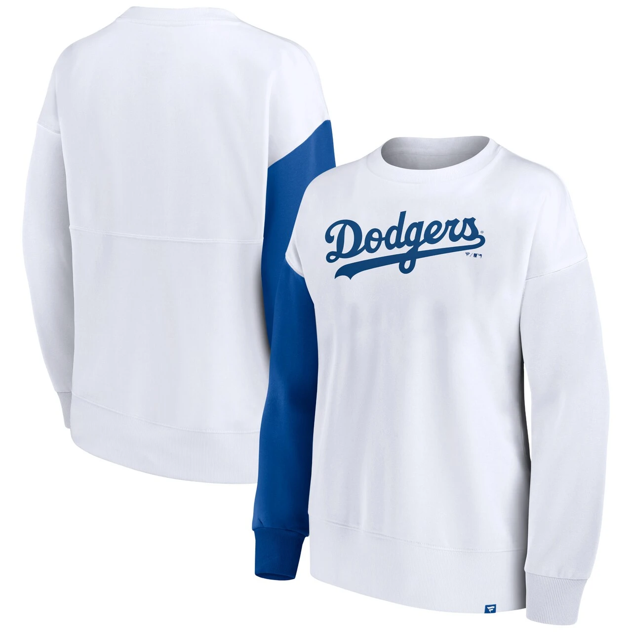 Women's Los Angeles Dodgers Fanatics Branded White Series Pullover Sweatshirt 1 Women's Los Angeles Dodgers Fanatics Branded White Series Pullover Sweatshirt